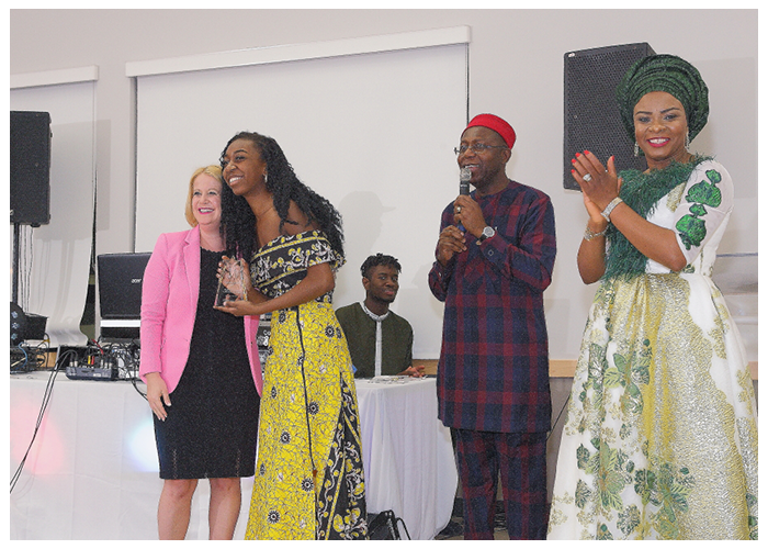 2020 Servant of Honour Recipient.Bukola Balogun, Outstanding Youth in Music and Academics.